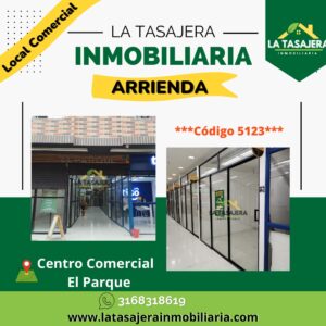 ¡LOCAL COMERCIAL EN ARRIENDO EN COPACABANA - SECTOR PARQUE! 📍 🔥 OPORTUNIDAD PARA EMPRENDEDORES 🔥 Código: 5123 | Valor: $790.000/mes